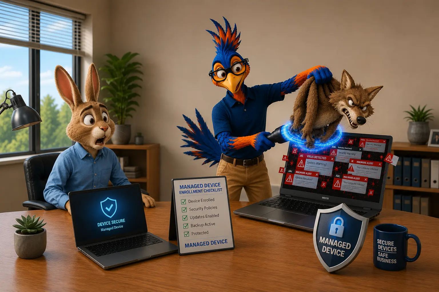 Business device management andsecurity