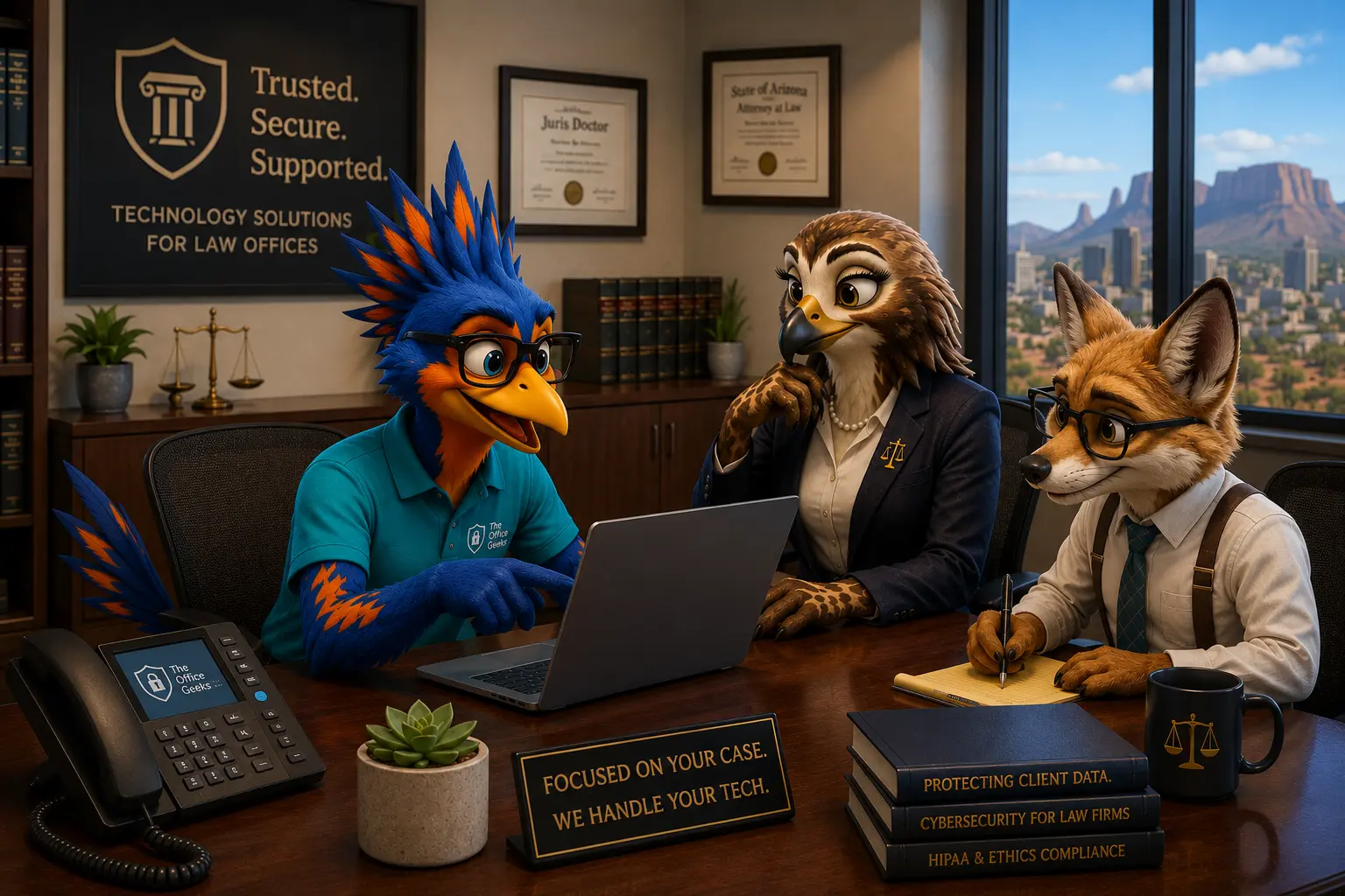 IT support for law offices and professional firms
